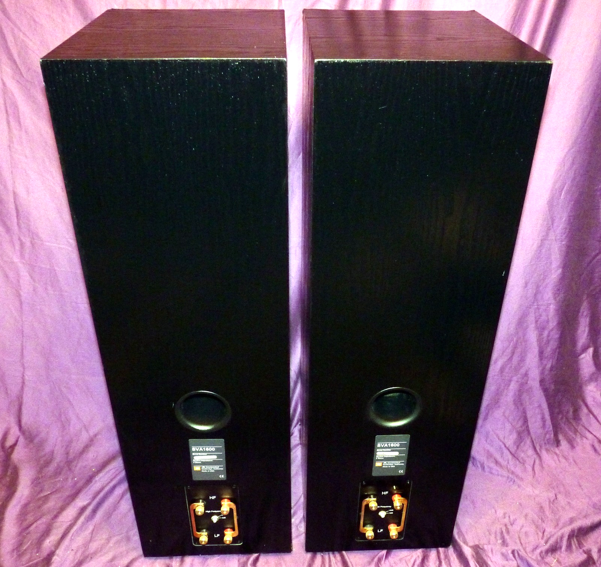 SWEET SONICS! JBL SVA1600 2-WAY 3-DRIVER TOWER SPEAKERS! | eBay