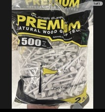 500 Bulk Box- 2 3/4" Premium Golf Tees by JP Lann various colors