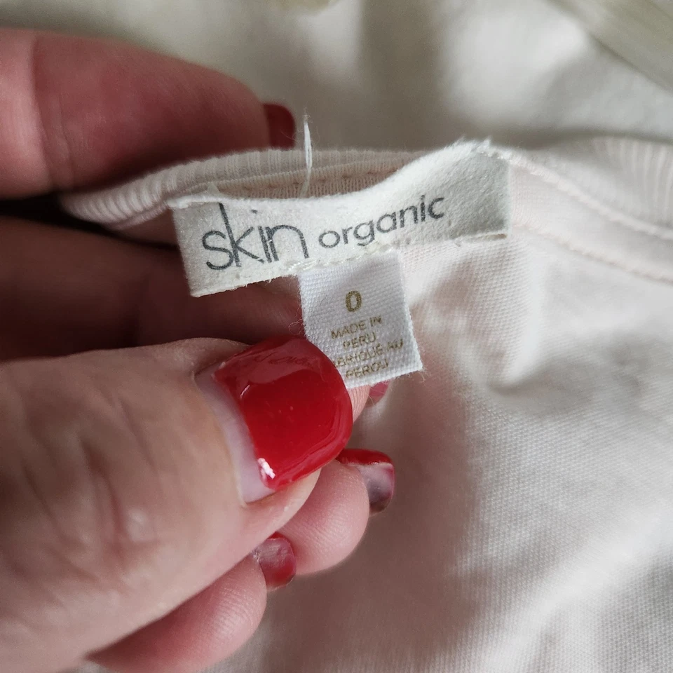 Camisón Skin Algodón Orgánico Clara Tumbona Talla 0 = Talla 2/4 Rosa Perla Foto 3 de 4