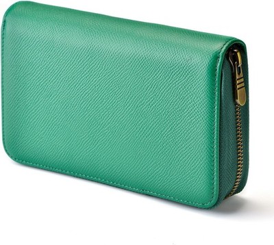 Füllfederhalter Etui Leder Handgefertigt 10 Schlitze Stifthalter für Organizer