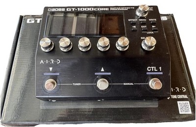Boss GT-1000 Core Guitar Effects Processor with Power Cable