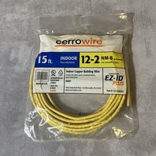 CerroWire 15 ft. Indoor Copper Building Type 12/2 NM-B w Ground 600V 147-1602A3