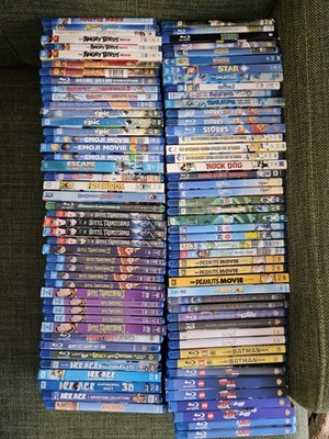 Kids Animated Mixed Lot Blu Ray