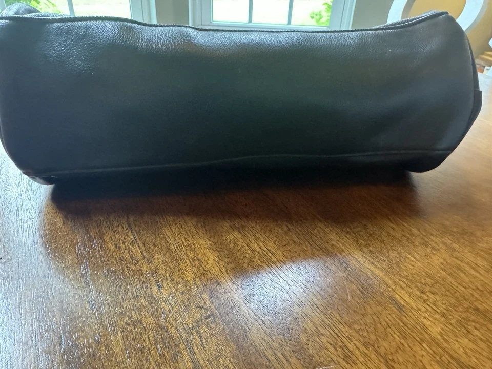 Juicy Couture Black mini duffle bowling bag purse satchel crossbody - Image 2 of 4