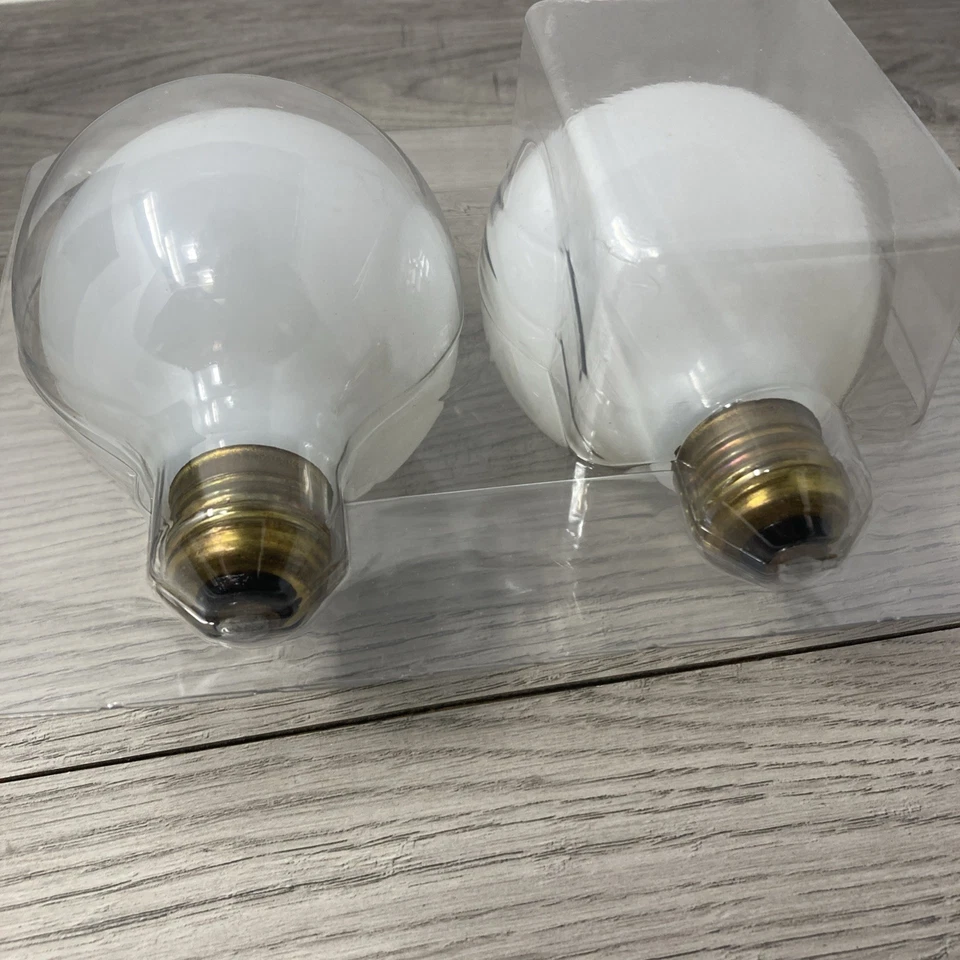 EcoSmart 60 Watt Equivalent LED Light Bulb Daylight G25 Dimmable 2 Pack - Image 4 of 4