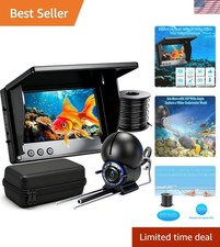 Advanced 4.3" Underwater Fishing Camera - USB-C Charging 50ft Waterproof Cable