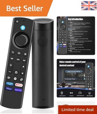 Infrarot-Sprachfernbedienung für AMZ Smart TV mit 40 Fuß Reichweite - Unterstützung mehrerer Geräte