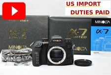 Near MINT in Box MINOLTA -7 Alpha 7 Limited SLR 35mm Film Camera From JAPAN