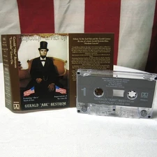 GERALD "ABE" BESTROM Lincoln Lives On cassette tape 1998 musical saw