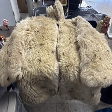 vintage fur lamb skin coat