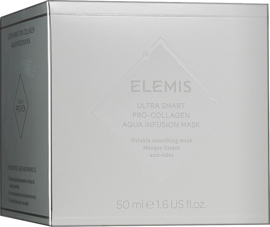 ELEMIS ULTRA SMART Pro-Collagen Aqua Infusion Mask 50ml 1.6 fl oz Exp 2027 NEW!!
