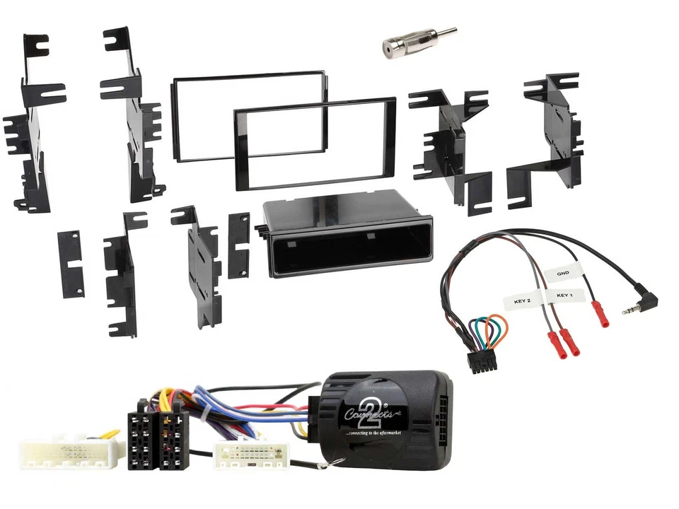 JVC CD DAB USB Bluetooth Lenkrad Autoradio für Nissan Cube ab 2009 Frontier ab 2 - Bild 3 von 4