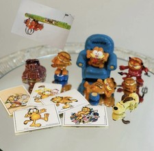 Konvolut Garfield Figur Vintage Sammlung Bilder Odie Bully