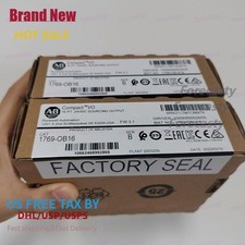 New Allen-Bradley 1769-OB16 CompactLogix 16 Pt 24VDC D/O Module US Free Tax