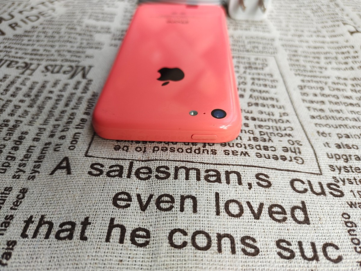 90%N ew Apple iPhone 5C UNlocked 8/16/32GB Pink Good gift