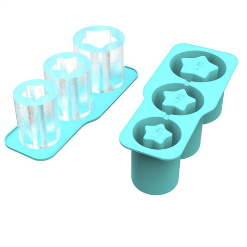 Ice Cube Tray for 30-40oz Tumbler Silicone Hollow Cylinder Ice Mold with Lid NEW - Picture 22 of 37