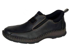 Rieker Herren Schuhe Slipper, Schwarz, Gr.40 46, Art. 05363 Rieker 05363 Schuhe Herren Slipper extra weit | eBay