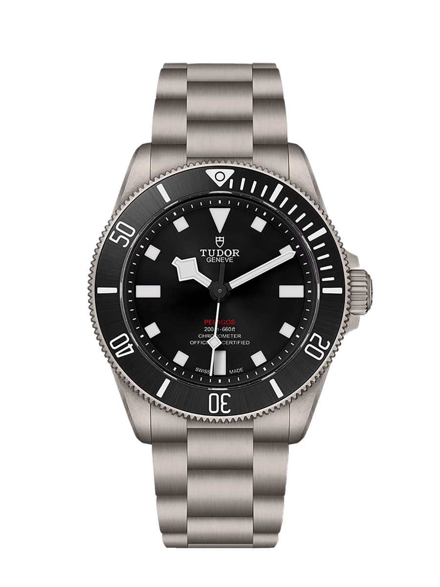 Tudor Pelagos 39 Titanium Black Dial Divers Watch M25407N-0001
