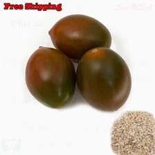 Ukrainian Purple Tomato, Super Sweet Grape Tomato Seeds | NON-GMO