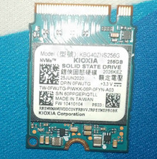 Toshiba (Kioxia) 256 Go PCIe NVMe SSD (KBG40ZNS256G)