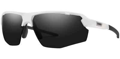 Smith Optics Resolve White Wrap Semi-Rimless ChromaPop Sunglasses 204926VK6701C