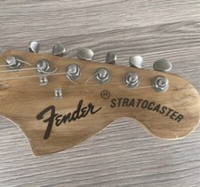 1970s style fender Stratocaster headstock logo/sticker/decal / vinyl transfer / 