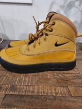 Nike ACG Big Kid's 6Y Woodside 2 High Wheat/Black Weather Boots 524872-703