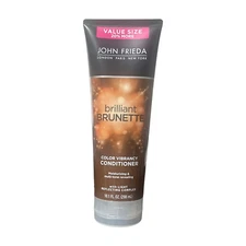 John Frieda Brilliant Brunette Color Vibrancy Moisturizing Conditioner 10.1oz