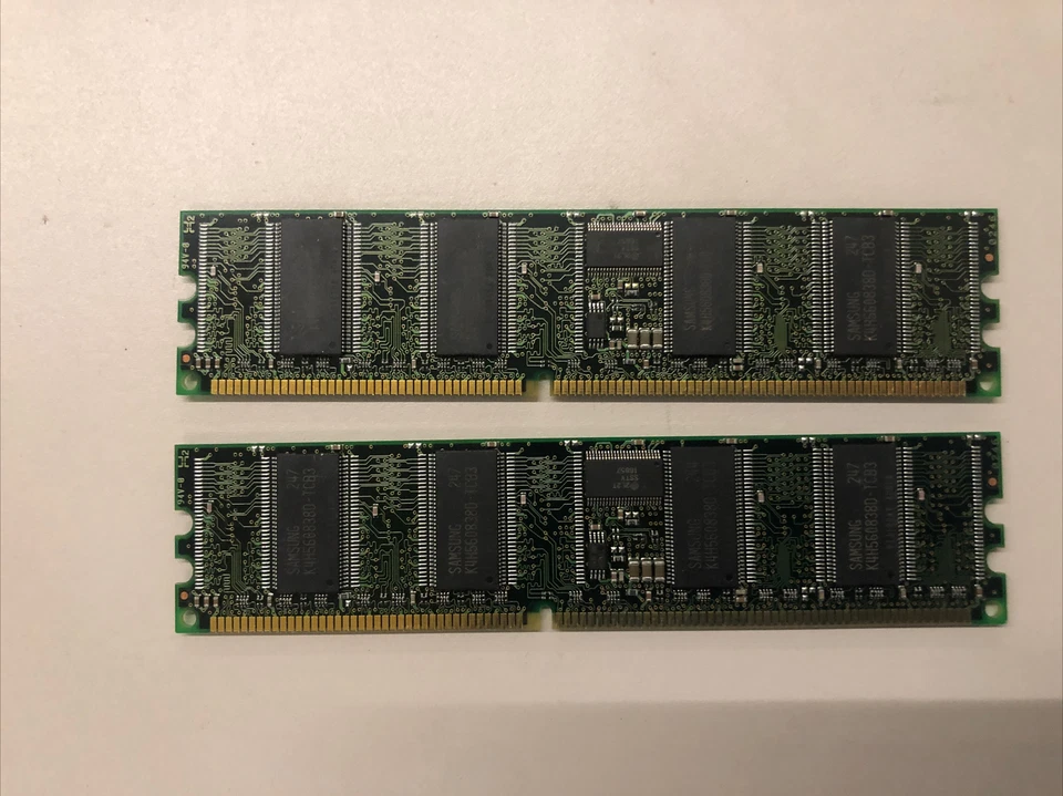 KINGSTON KVR266X72RC25/256 512MB (256MBX2) RAM STICK MEMORY - USED - Image 2 of 2