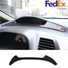 ABS Carbon Fiber Style Dash HUD Speedometer Cover Trim For 2006-2011 Honda Civic