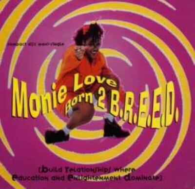 Monie Love: Born 2 B.R.E.E.D. w/ Artwork MUSIC AUDIO CD Silky Mixes Paisley Park