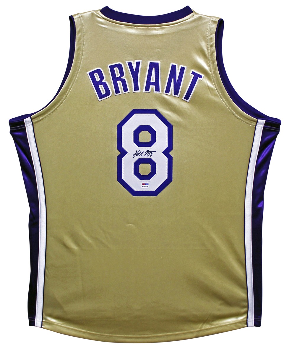 Lakers Kobe Bryant Signed M&N 1996-16 Black Mamba HOF HWC