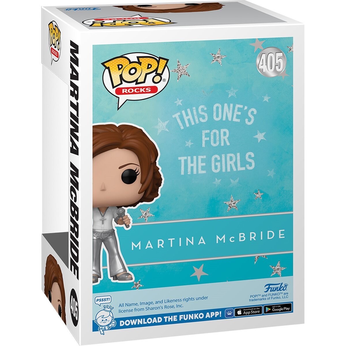 Martina McBride POP Vinyl Figure #405 Funko Rocks Music New