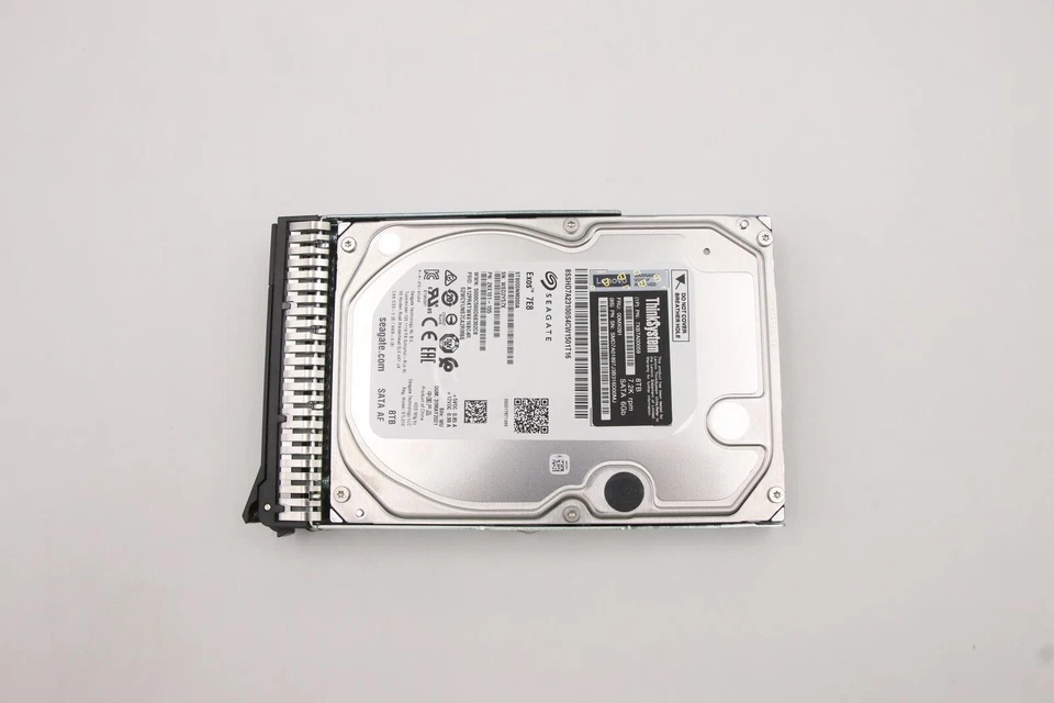 Lenovo ThinkSystem 3.5" 8TB 7.2k RPM SATA 6Gb/s 512e HDD - 00MX091 7XB7A00059 - Image 3 of 4