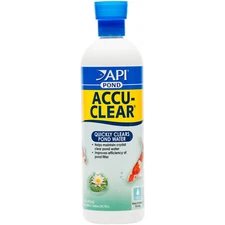 API Pond Accu-Clear 16oz Quickly Clears Pond Water Fish Plant and Wildlife Safe