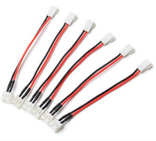 6 Stück Molex Walkera 2.0 2P > PH 2.0 2P Lipo Akku Battery Adapter Ladekabel RC