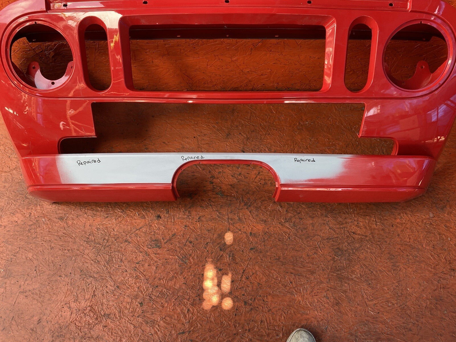 2004 - 2006 FORD GT REAR BUMPER COVER ASSEMBLY OEM 4G7V-17K835-AH 4G7V17F828-AC