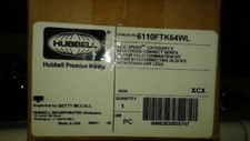 Hubbell Premise Wiring 6110Ftk64wl Wiring Block,6-110/64-Pair With Legs