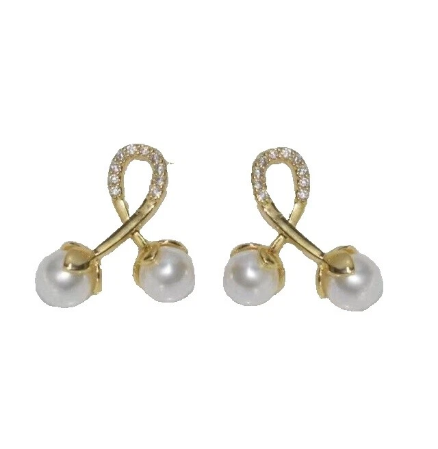 Pearl Stud White Fashion Earrings