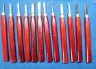 Lot of 17 Mixed Wood Carving Chisels ~Millers Falls~ Unbranded — photo 3