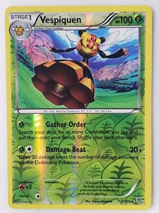 REVERSE HOLO Vespiquen 5/135 VLP / NM - Plasma Storm Pokemon Card