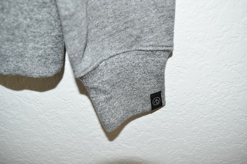 rag & bone Heather Grey Diamond S M276T34U3 $225 Sweatshirt - Picture 4 of 4