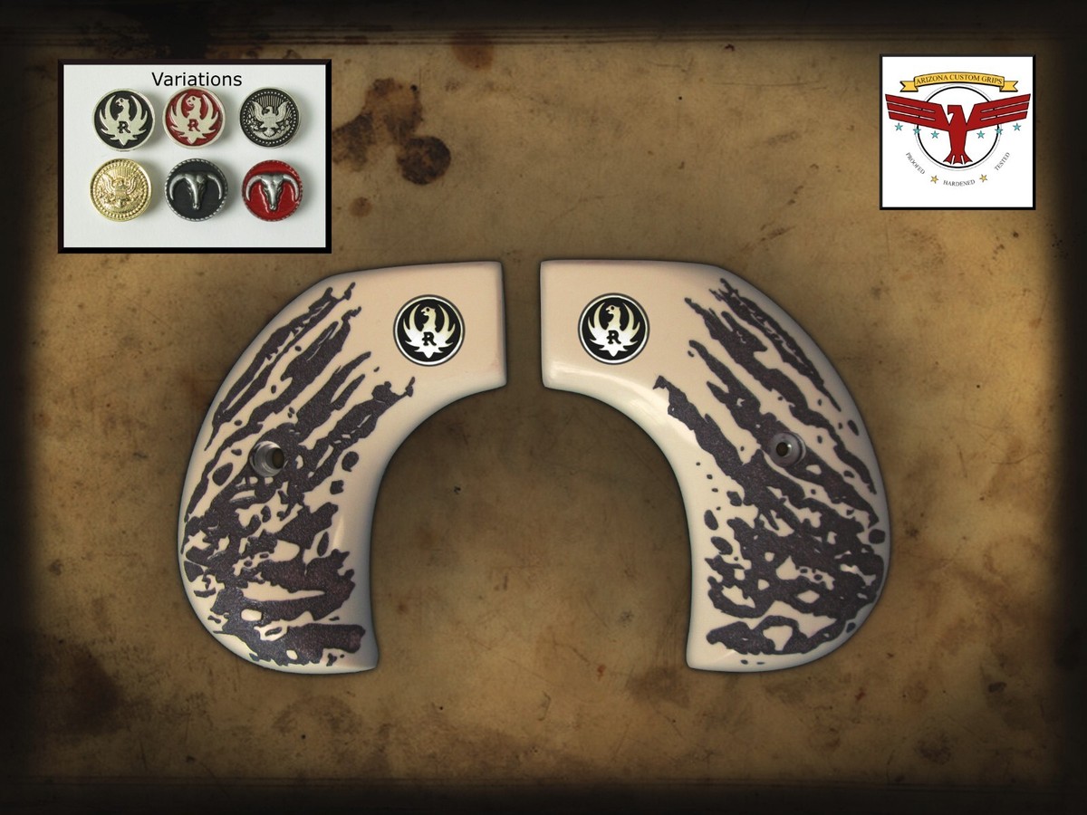 RUGER BIRDSHEAD VAQUERO, NEW VAQUERO, & WRANGLER GRIPS ~ MAGNA