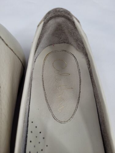 Cole Haan Mocassins Loafers Womens 9.5 B Leather Tassels Ivory White Slip On - Picture 4 of 15