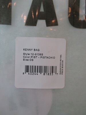 NWT NIP STAUD KENNY BAG IN IN PISTACHIO GREEN In the Original
