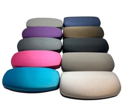 NEW Hard Glasses Case Fashion Stylish Cool Spectacle Reading Storage FREE CLOTH