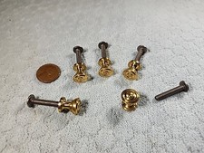 Bright Brass Knobs Jewelry Small NOS