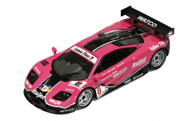 1/43 McLaren F1 GTR BMW  Watco - Italjet   BPR GT Series 1996 Silverstone #8