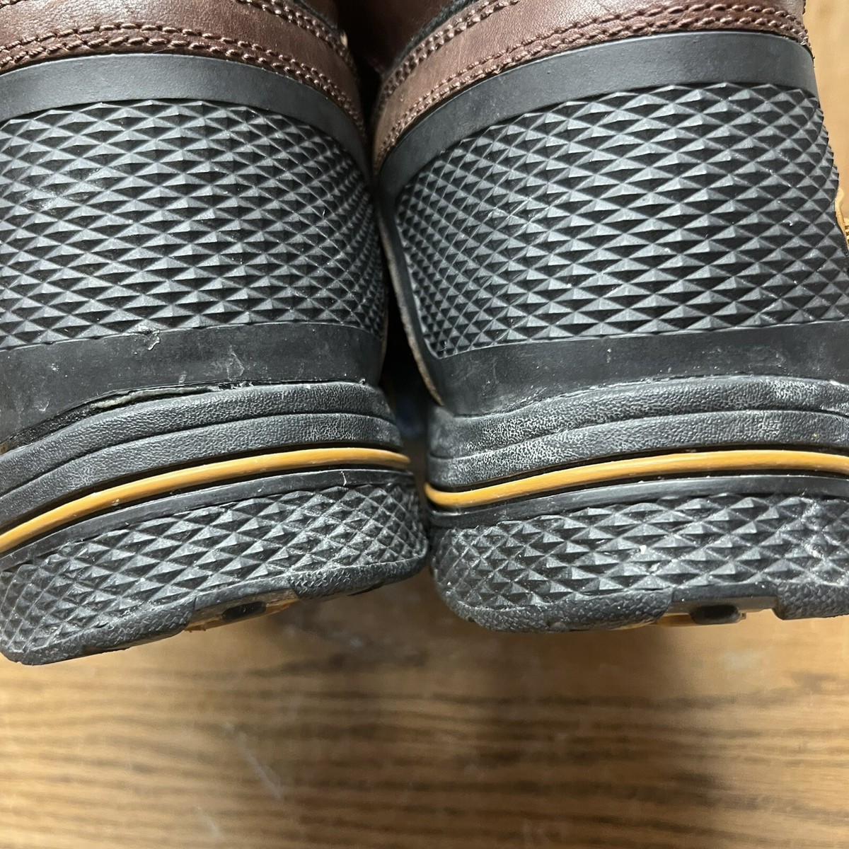 LaCrosse Adamas HD 8 Brown Leather Waterproof Work Boots 460025 Mens 7 Wide Lacrosse Adamas HD Men main image 4