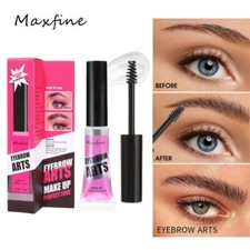 Clear Eyebrow Shaping Styling Gel Long Lasting Eye Brow Makeup Gel with Brush